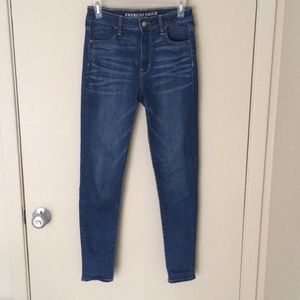 American Eagle high waisted skinny jeans